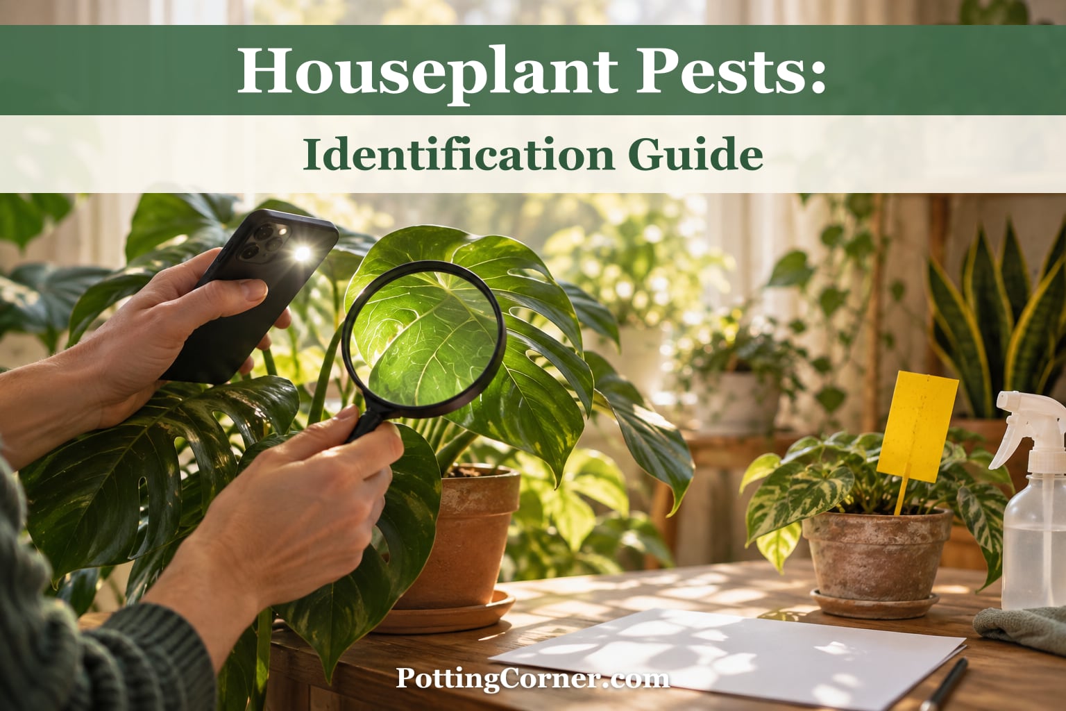 Houseplant Pests: Identification Guide (What You See and What It Means)