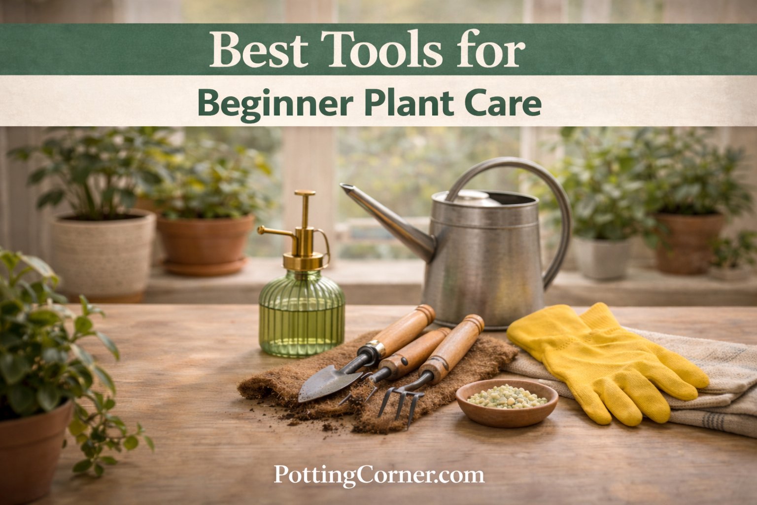 Best Tools for Beginner Plant Care