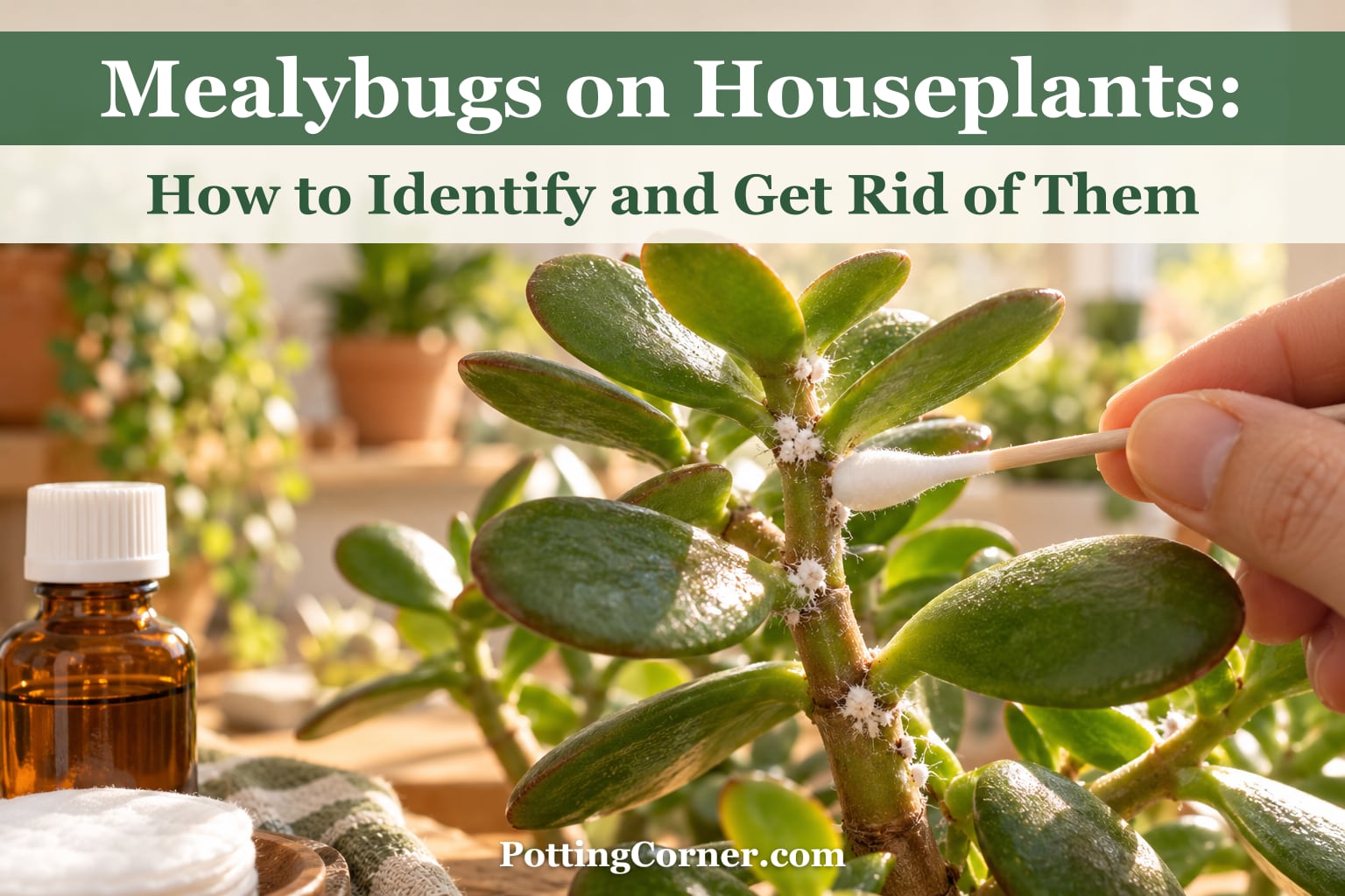 Mealybugs on Houseplants: How to Identify and Get Rid of Them