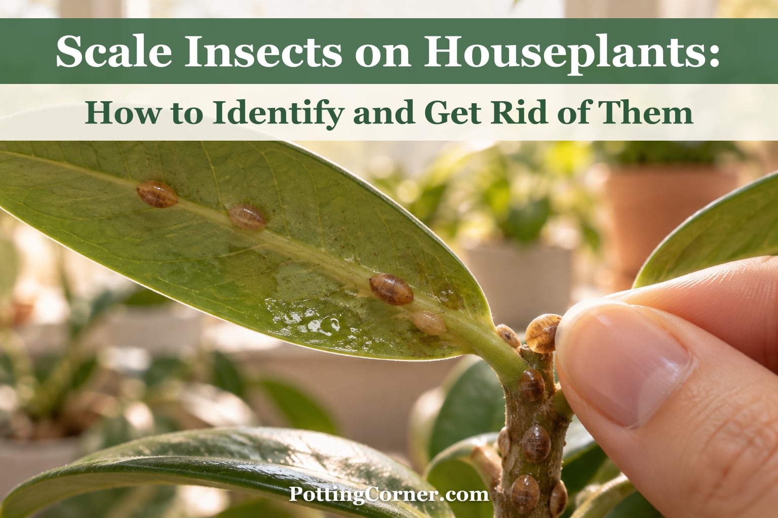 Scale Insects on Houseplants: How to Identify and Get Rid of Them