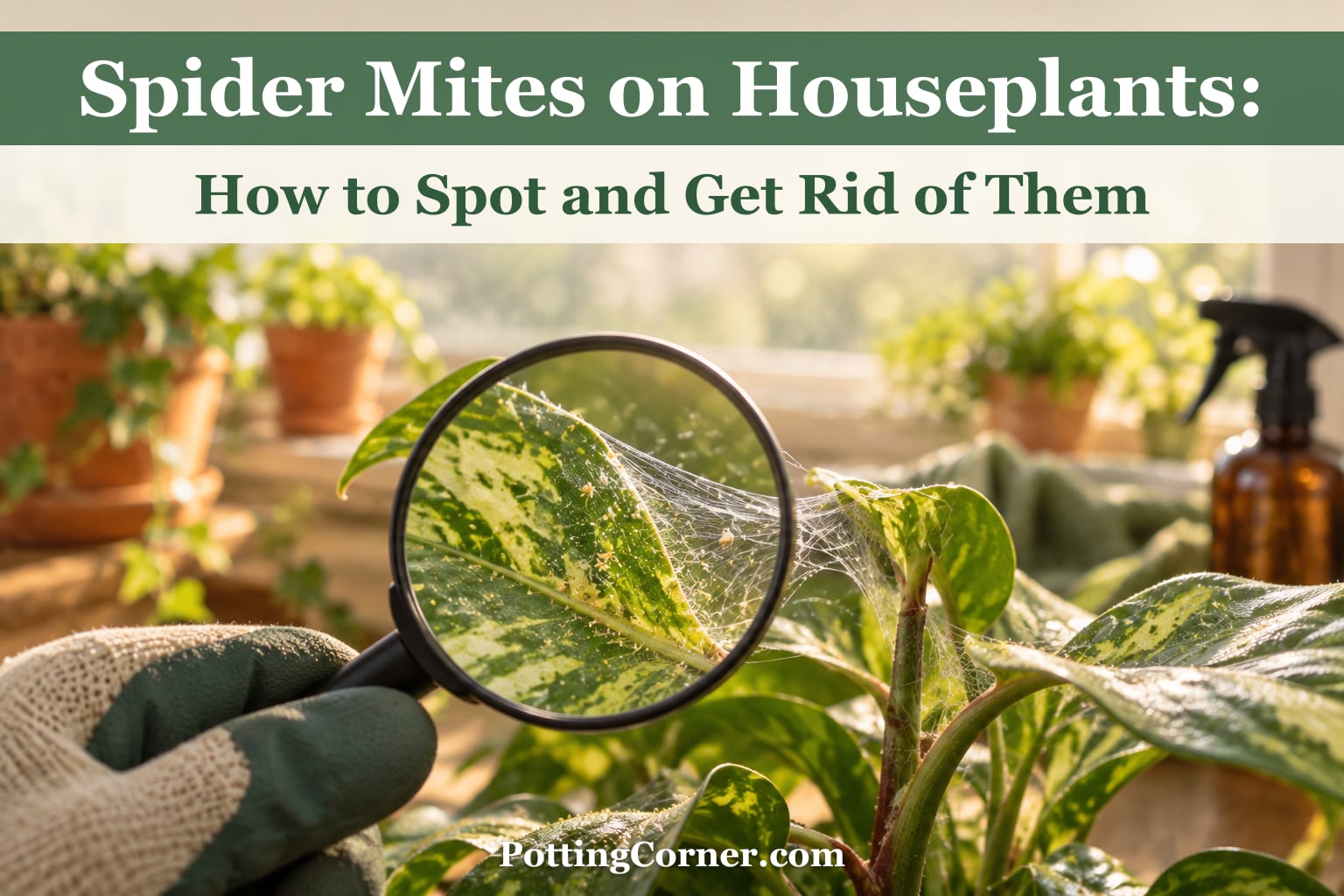 Spider Mites on Houseplants: How to Spot, Confirm and Get Rid of Them